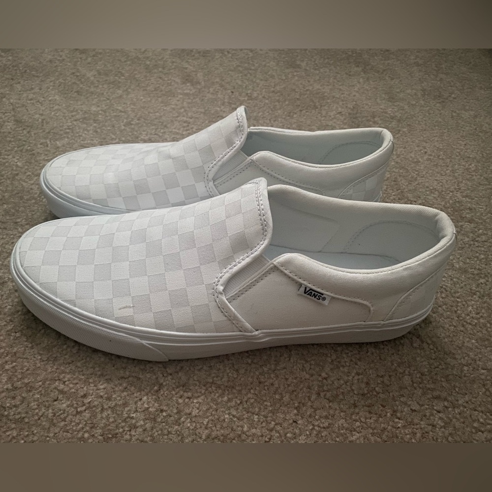 Vans checkerboard slipon’s
